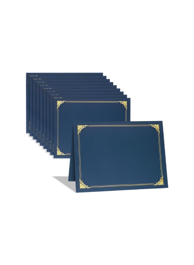 Kalon A5 Blue Certificate Holders Premium Diploma Presentation Folder Document Cover - Image 3